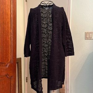 Open front cardigan. XL